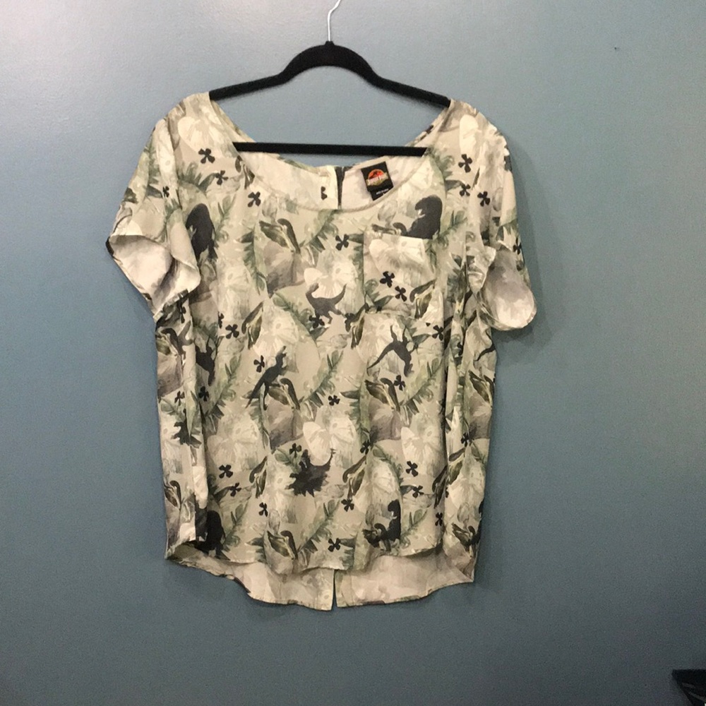 Jurassic Park Blouse
